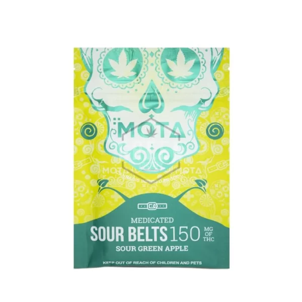 MOTA Green Apple Sour Belts Lysterfield