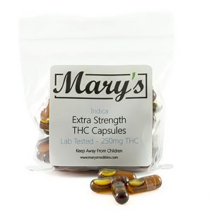 Mary's Medibles - THC Capsules 10mg Indica AU