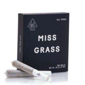 Miss Grass All Times Pre-Roll Pack (High CBD) Sarina