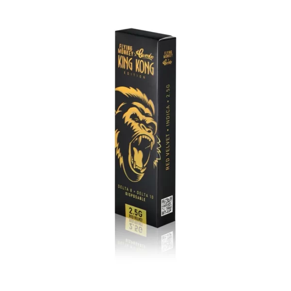 Buy Flying Monkey Delta 8 Red Velvet D10 + THC-O Disposable Vape (2.5g)