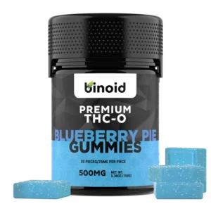 Buy THC-O Gummies - Blueberry Pie