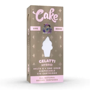 Cake Gelatti Live Resin Delta 8 Cartridge AU