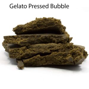 Gelato Strain - Sativa Pressed Bubble Hash