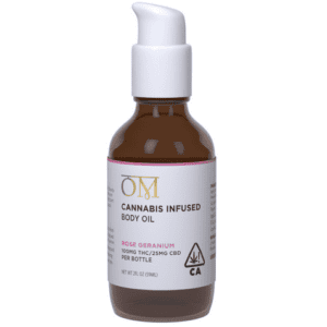 Cannabis Infused Body Oil